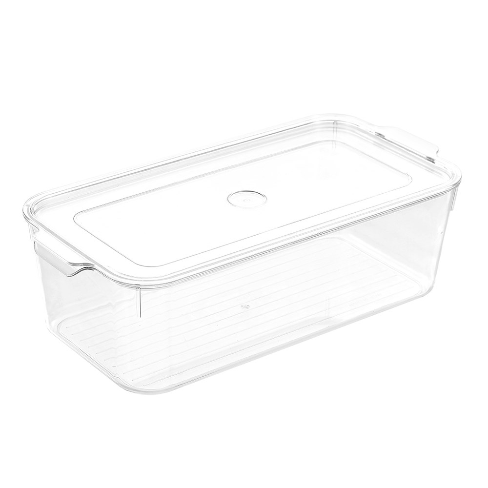 CRYSTAL STORAGE CONTAINER W/LID 3.75L 33.5X16.5X10CM - Welcome to ...